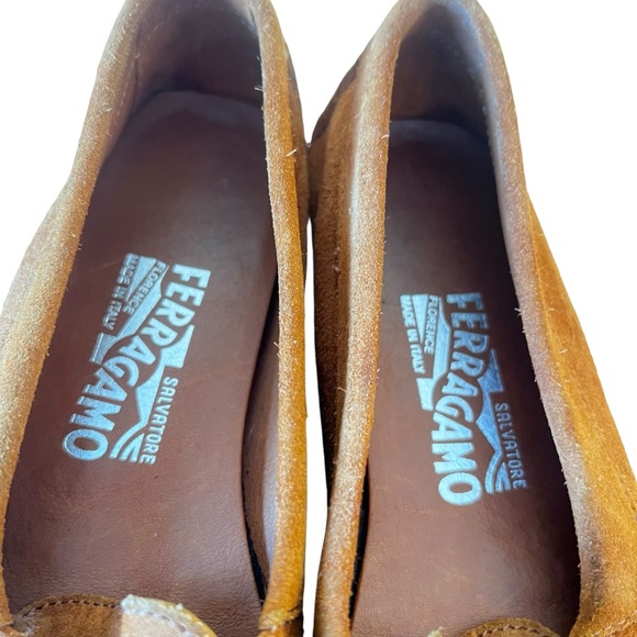 Salvatore Ferragamo Suede Loafers – Size 6B - Picture 9 of 10